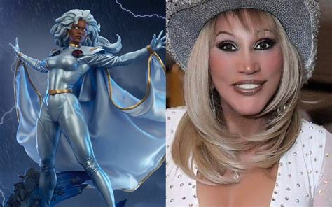 Así se vería Laura León La Tesorito como Storm de los X Men según la