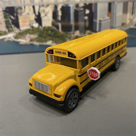 School Bus Toy Vehicle : A Die-Cast Toy - Exit9 Gift Emporium