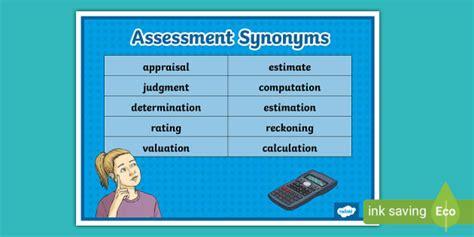 Assessment Synonyms Word Mat Teacher Made Twinkl