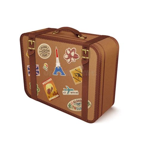 Travel Suitcase Stock Illustration Illustration Of Retro 23849886