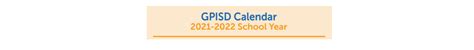 Grand Prairie High School - School District Instructional Calendar ...