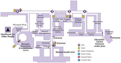 Rotherham Hospital Map