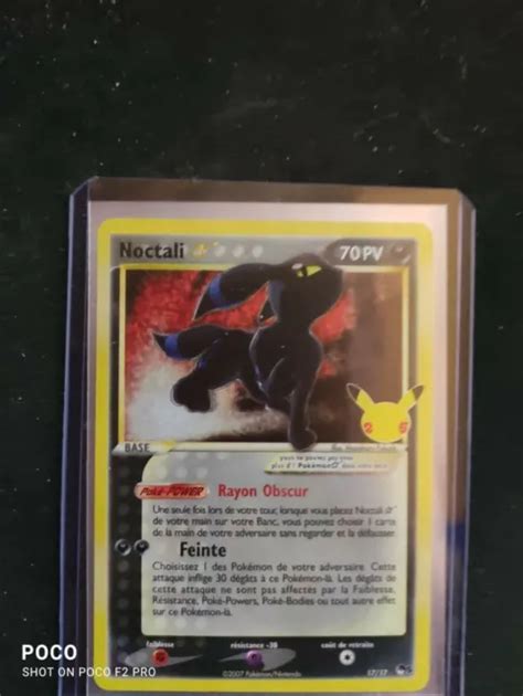 CARTE POKÉMON 25 Ans Noctali Star 17 17 EUR 75 00 PicClick FR