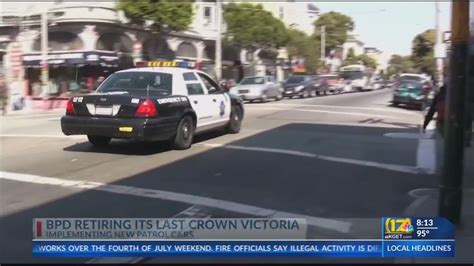 Say Goodbye To Bpd S Last Surviving Ford Crown Victoria Iconic Police