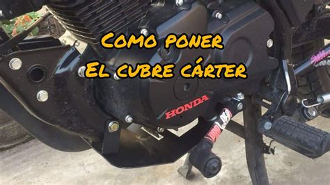 Honda Glh Gaucha Como Poner El Cubre C Rter Youtube