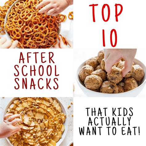 School Snacks For Kids