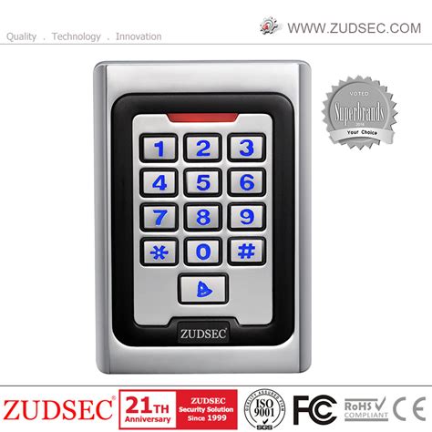 Touch Keypad Entry Security Systems Controller 125kHz Smart Proximity