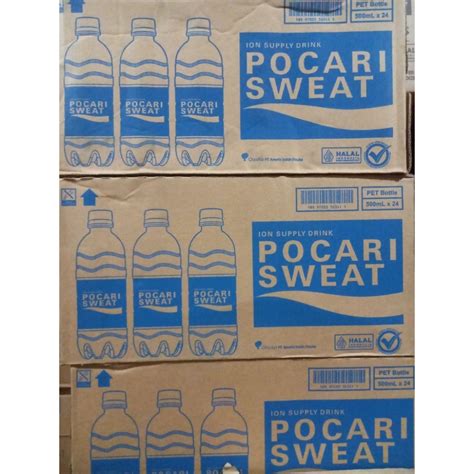 jual pocari sweat ml ml kaleng ml  dus isi  pcs shopee