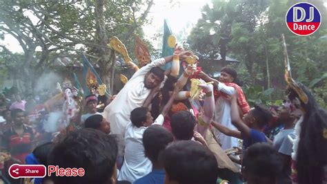 নন্দীগ্রামের সবচেয়ে সেরা দূর্গা পূজার বির্সোজন দিনিই যে অবস্থা স্পেশাল Durga Puja Dj Dance 2020