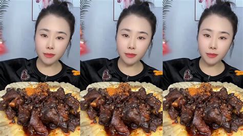 Asmr Eating Challenge Beef 🥩 Fries Mix Spicy 🥵 Yummy 😋 Delicious 😋