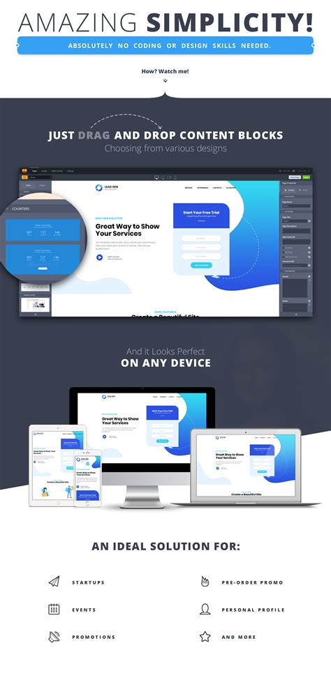 Lead Generation Website Template