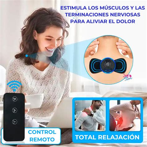 Pad Masajeador El Ctrico Estimulador Muscular Dolor Control