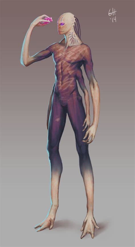 Miner Alien By Gcrev On Deviantart Alien Concept Art Monster Concept