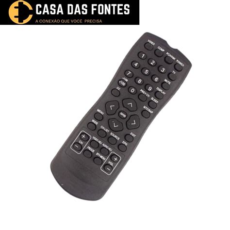 Controle Remoto Para Tv Aoc C Função Digital 7942 Shopee Brasil