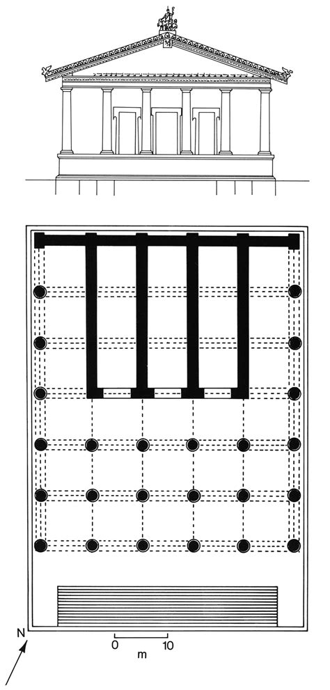 Temple Of Jupiter Capitolinus Reconstruction Of The Appearance And The