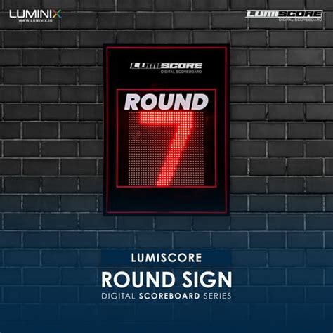 jual papan pergantian ronde tinju digital digital boxing  sign
