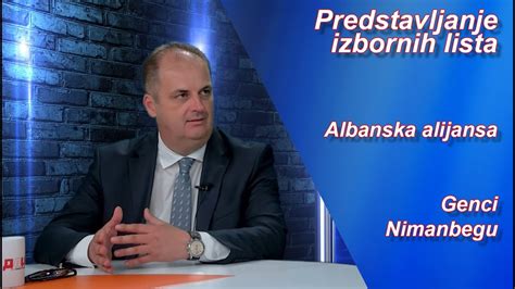 Predstavljanje Lista Izbori 2023 Intervju Genci Nimanbegu YouTube