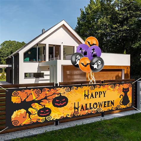 Cm Cm Halloween Banner Outdoor Opknoping Decor Banner Voor