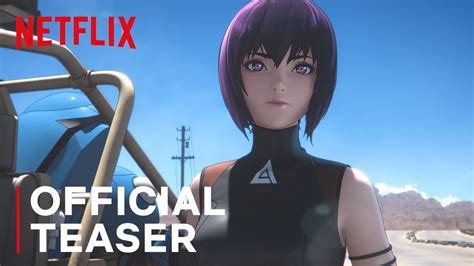 Ghost in the Shell SAC 2045 Netflix revela teaser da sua animação em