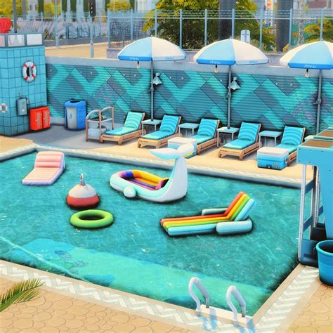 Blue Lagoon Swimming Pool Screenshots The Sims 4 Rooms Lots