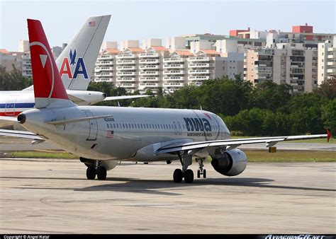 N344NW Northwest Airlines Airbus A320 212 AviacionCR Net