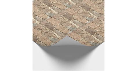 Old Stone Wrapping Paper Zazzle