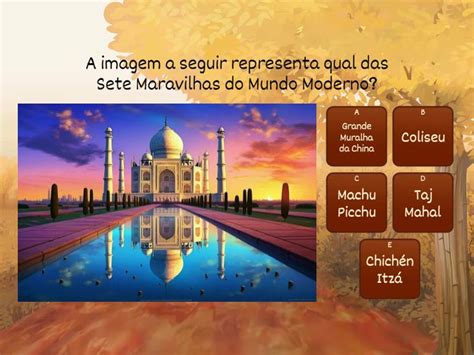 Qual Ano Foi Divulgada As Sete Maravilhas Do Mundo Moderno