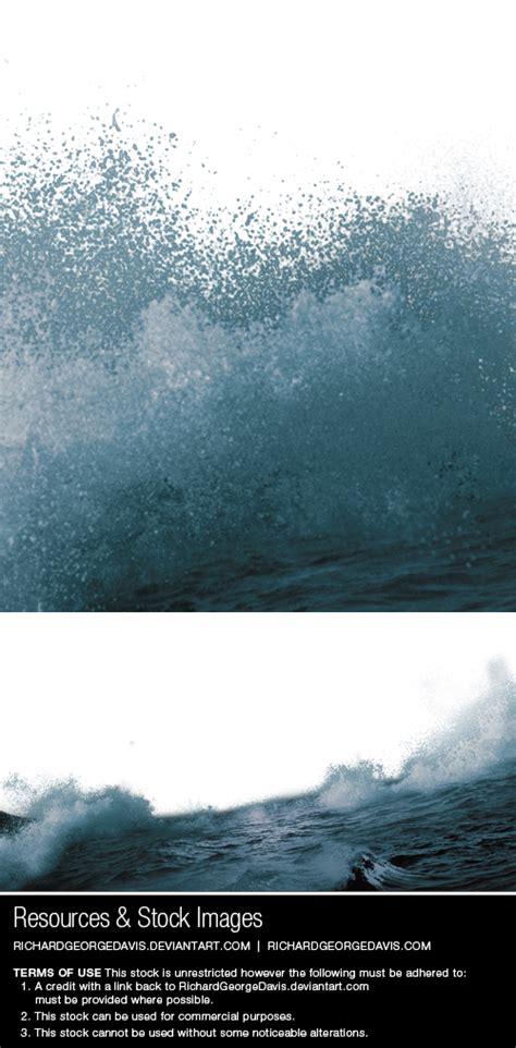 Ocean Waves - png + psd by RGDart on DeviantArt