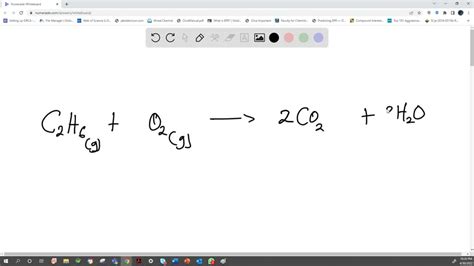 Solved Write And Balance The Equation For The Complete Combustion Of