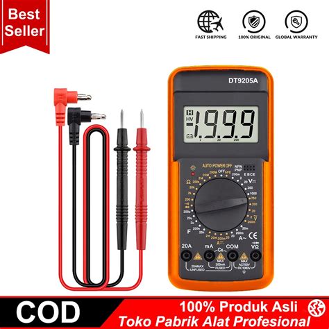 Jual Dikirim Dari Jakarta Multimeter Multitester Alat Ukur Layar