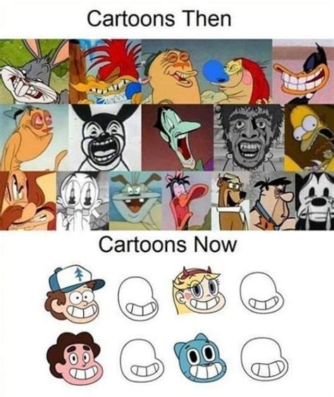 Cartoons Then Vs Cartoons Now Totally Not Cherry Picking