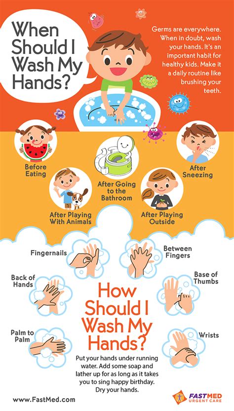 When Should I Wash My Hands Infographic Hand Hygiene Hand Washing