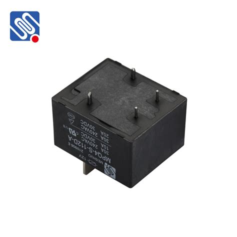 Meishuo Mpq4 S 112d A 4pins 12 Volt Relay Normally Open 40a Miniature