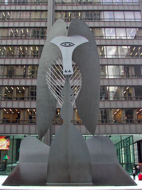 Sculpture by Pablo Picasso in Daley Plaza, downtown Chicago. | Chicago ...