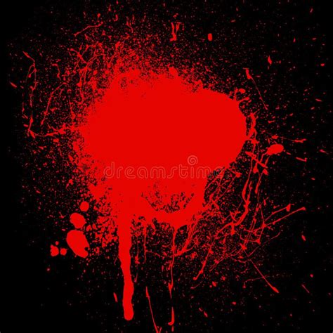 Blood splatter background stock vector. Illustration of dangerous - 125199212