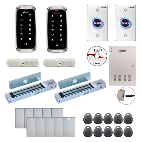 Fpc Two Doors Access Control Electromagnetic Lock For Outswinging