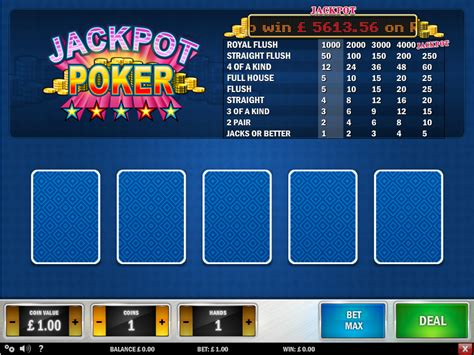 Jackpot Poker Review - Online Slots Guru