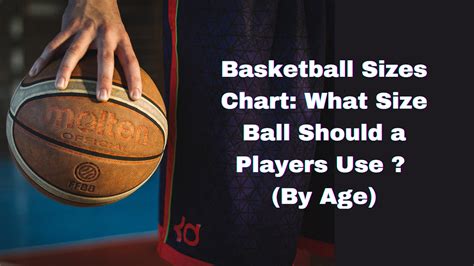 Basketball Sizes Chart What Size Ball Should A Players Use By Age By Jul