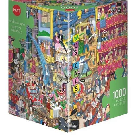 Heye Best Of Musicals 1000 Legpuzzel Goedkopelegpuzzels Nl