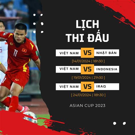 Lịch thi đấu Asian Cup 2023 của tuyển Việt Nam: Chờ thầy trò HLV ...