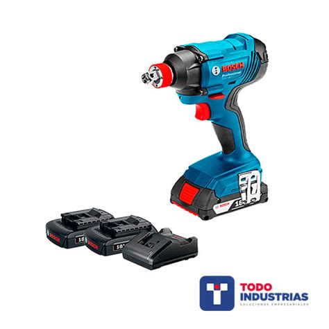 Llave de Impacto inalámbrica 18V ¼ y ½ Bosch GDX 180 LI 180Nm TODO