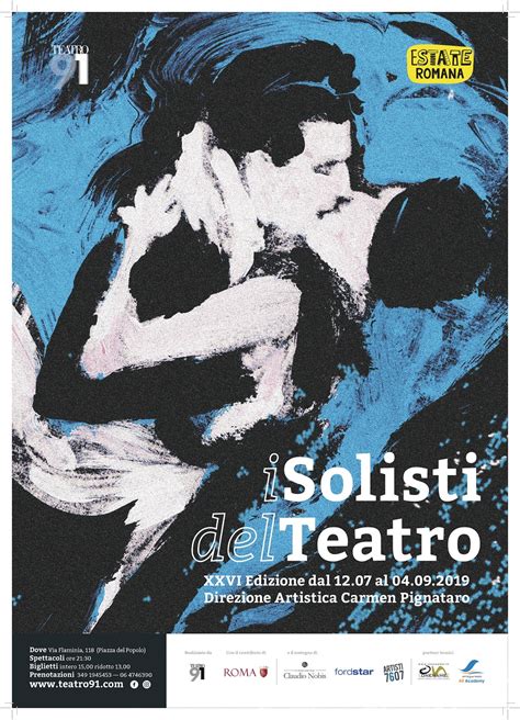 I Solisti Del Teatro Xxvi Edizione Gocce Di Spettacolo