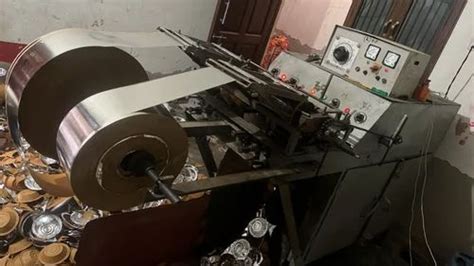 Mild Steel Paper Plate Making Machine 415 V At Rs 50000 In Kosi Kalan