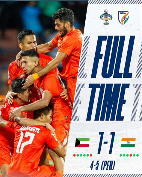 Indian Football team: Champion of Saff 2023 - LAWET