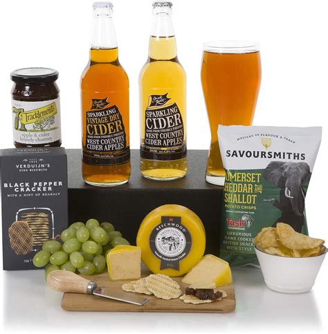 The Cider And Cheese Hamper Cider Hamper T Basket Hampers For Him