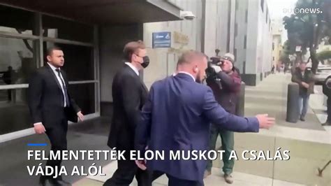 Felmentett K Elon Muskot A Csal S V Dja Al L Video Dailymotion