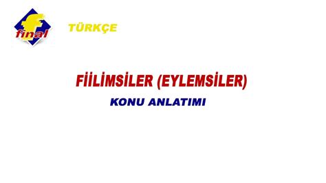 T Rk E F L Ms Ler Eylems Ler Youtube