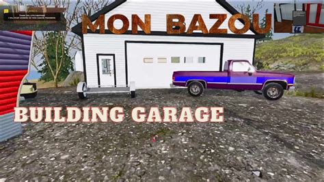 Mon Bazou Getting Garage Built Monbazou