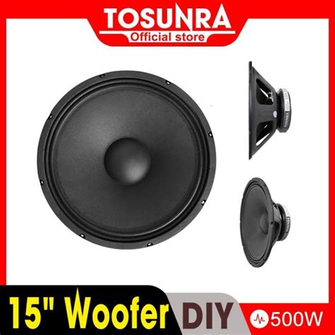 Original Tosunra Subwoofer Speaker 15 500W 8Ω 95Db 40Hz 25Khz 1508