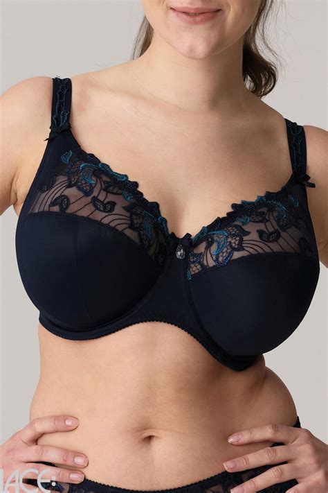 Primadonna Lingerie Deauville Bh I K Cup Velvet Blue Lace De